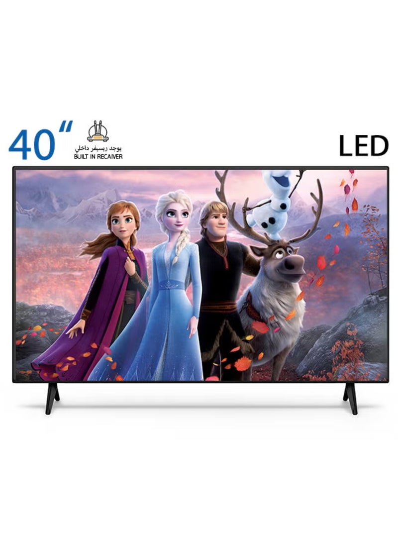 40 inch LED Televisions with Built-in Receiver - DTD40 Black - Image 1